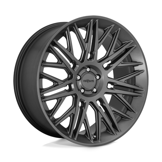 Rotiform R163 JDR Wheel 22x10 5x130 25 Offset - Matte Anthracite