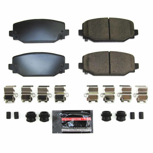 Power Stop 2022 Jeep Grand Cherokee Rear Z23 Evo Sport Brake Pads w/Hardware