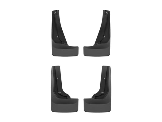 WeatherTech 25-26 Volkswagen Tiguan Front & Rear Mudflaps - Black