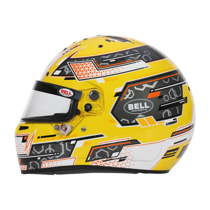 Bell Helmet Rs7-K Stamina Anthracite/Orange Lrg (60-61) Fia8878-2024/K2025