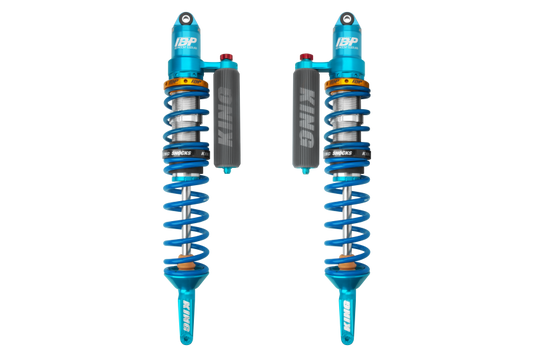 King Shocks 2022+ POLARIS RZR PRO R 3.0 Front Coilover Finned Reservoir Shock w/2.5 Adjuster -Single