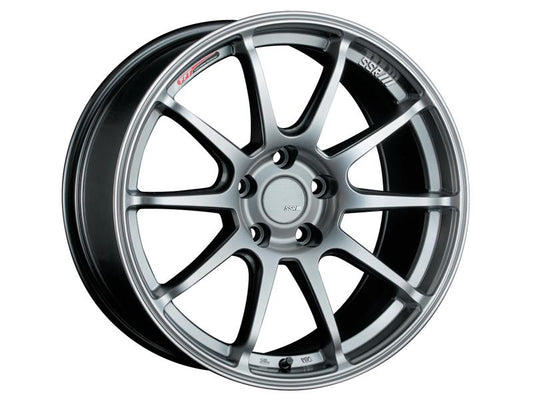 SSR GTV02 17x8.0 5x114.3 45mm Offset Flat Black Wheel RSX / Civic FD FA