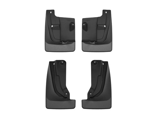 WeatherTech 24-26 BMW X5 40i Front & Rear Mudflaps - Black