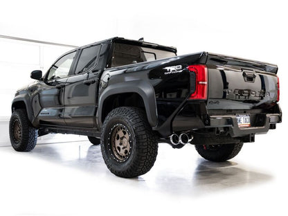 AWE Tuning Exhaust for 4th Gen Toyota Tacoma Dual Chrome Silver Tips