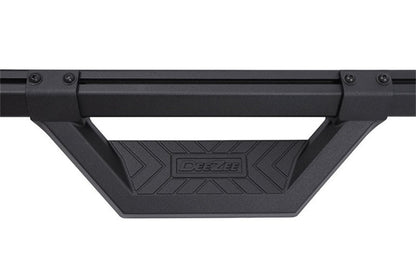 Dee Zee 99-23 Chevrolet/GMC/Dodge/Ford Full Size Truck Hex Cast - Crew Cab Side Steps (Txt Blk)