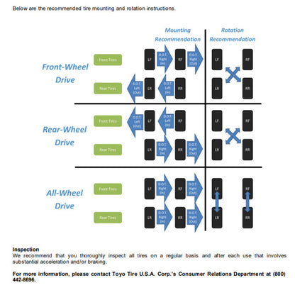 Toyo Proxes R Tire - 345/35ZR18 109W PXR TL