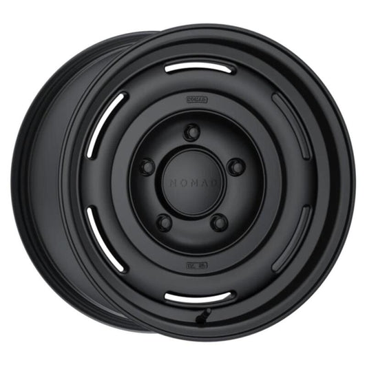 Nomad N504SB Field 16x7in / 5X139.7 BP / -12mm Offset / 107.95mm Bore - Satin Black