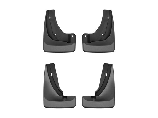 WeatherTech 24-26 Hyundai Santa Fe Front & Rear Mudflaps - Black