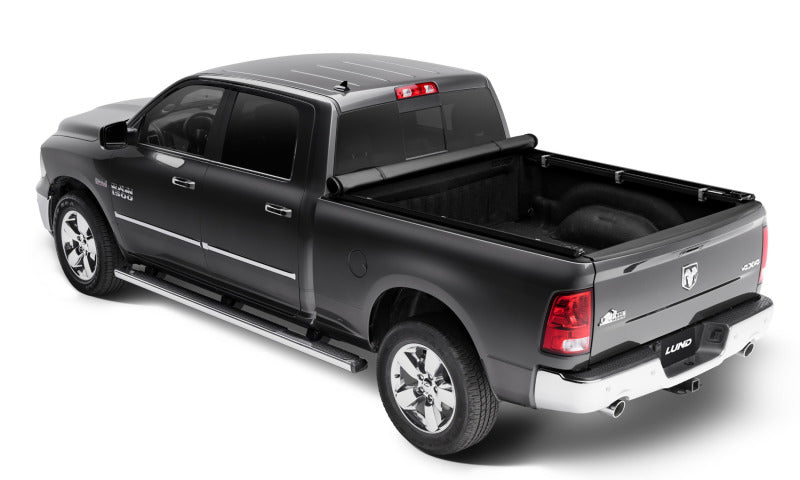 Lund 02-17 Dodge Ram 1500 (8ft. BedExcl. Beds w/Rambox) Genesis Elite Roll Up Tonneau Cover - Black