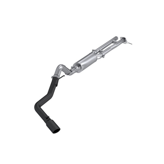 MBRP 2024+ Ford Ranger 2.7L 2.5 into 3in Single Side Exit Cat Back - BLK
