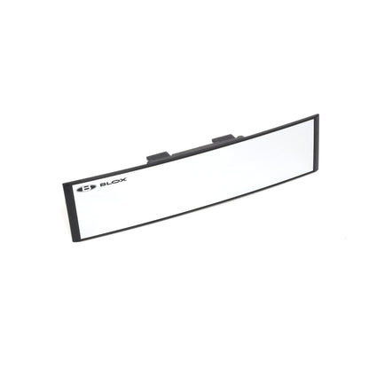 BLOX Racing 290mm Convex Mirror Black Frame No Tint