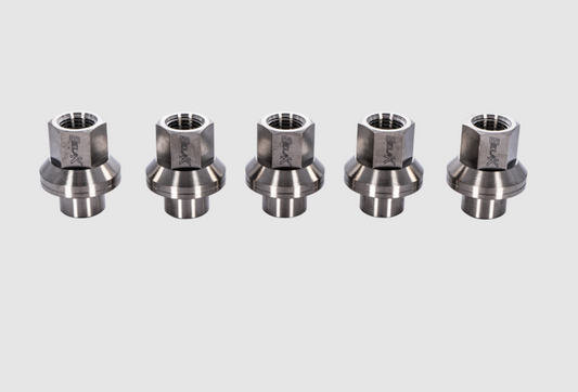 Belak 7075 Billet Aluminum Shank Style Lug Nut M12x1.50 - 4 Pack