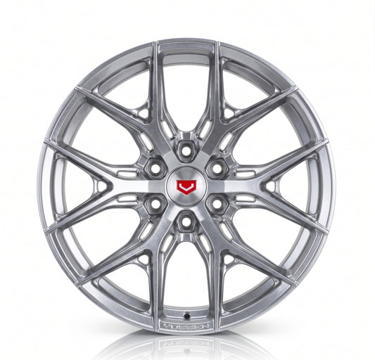 Vossen HF6-4 20x9.5 - 6x135 - ET15 - Deep Face - 87.1 - Silver Metallic Wheel