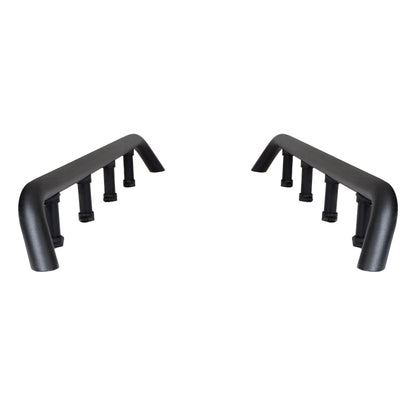 Go Rhino SRM500 Dual Rail Kit (For 55in. Long Rack) - Tex. Blk (Rails ONLY - Req. Platform)