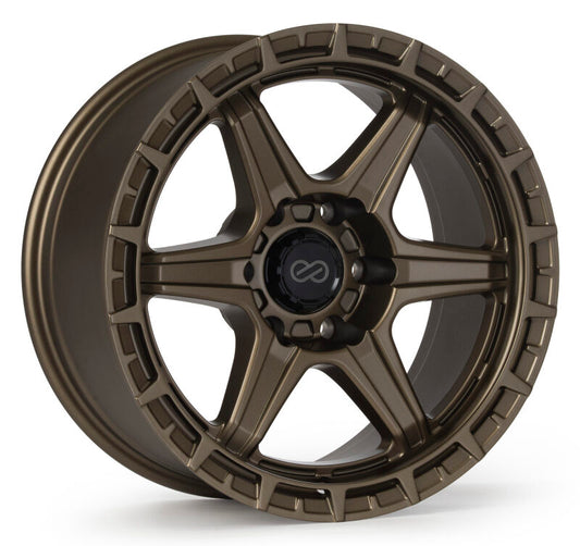 Enkei Trail-Finder 17x9 / 6x139.7 BP / ET0 / 106.1mm Bore - Matte Bronze Wheel