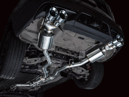 AWE Tuning 2020+ Ford Explorer ST Touring Edition Exhaust w/ Chrome Silver Tips