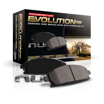 Power Stop 20-26 Audi SQ8 Rear Z17 Evo Ceramic Pad w/Hardware