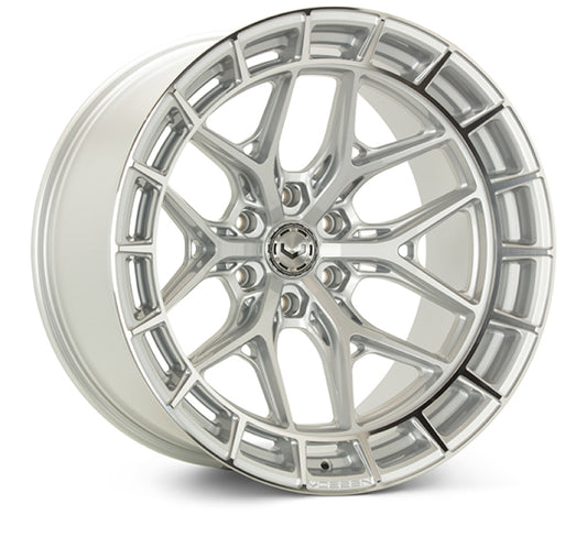 Vossen HFX-1 20x9 / 6x139.7 / ET18 / Deep / 106.1 CB - Silver Polished Wheel