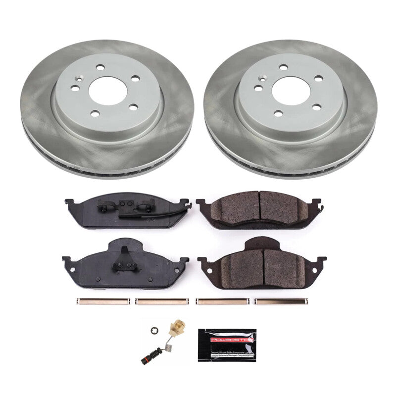 Power Stop 1999 Mercedes-Benz ML430 Front Semi-Coated Rotor Kit