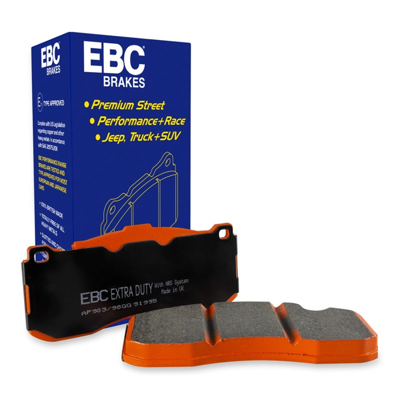 EBC 2019+ Jeep Gladiator 3.6L Extra Duty Rear Brake Pads