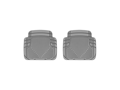 WeatherTech 99 BMW M3 Convertible Rear Rubber Mats - Grey