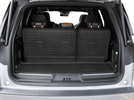 WeatherTech 21-24 Ford Expedition Behind 3rd Row Seating SeatBack Cargo Liners HP - Black