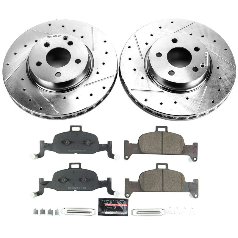 Power Stop 2021 Audi Q5 Sportback Front Z23 Evolution Brake Kit