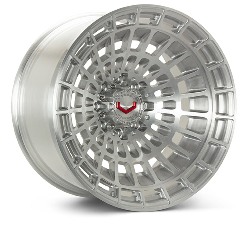 Vossen LCX-04 22x10 - 8x165.1 - ET18 - Super Deep - 125.1 - Brushed Gloss Clear Wheel