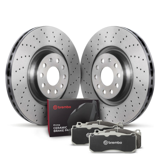 Brembo OE 04-06 Mazda 3 Front Disc Brake Kit