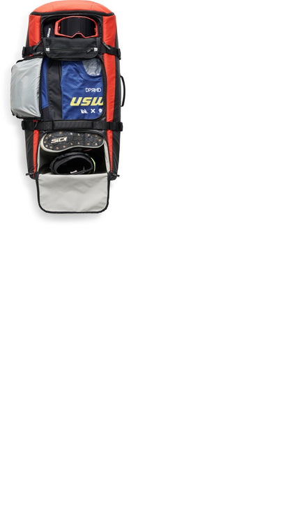 USWE Buddy Athlete Gear Trolley Bag 150L - Black/Red