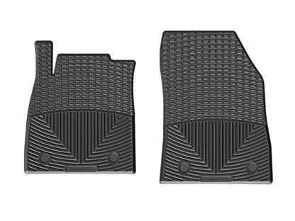 WeatherTech 14+ Chevrolet Impala Front Rubber Mats - Black