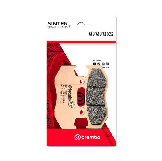 Brembo OE 88-93 Honda CH Spacy, Freeway Fusion 250cc Sinter Brake Pad - Front