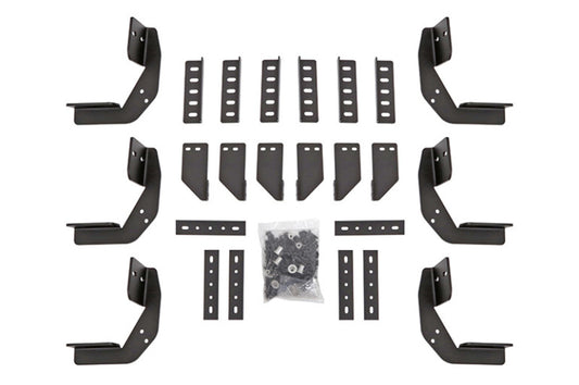 Dee Zee 13-23 Dodge Ram Running Board Rough Step Bracket Kit