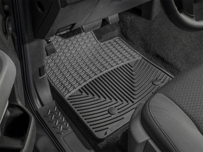 WeatherTech 09+ Pontiac Vibe Front Rubber Mats - Black