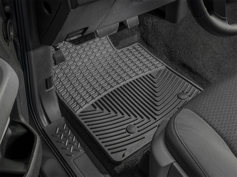 WeatherTech - 2020+ Jeep Gladiator Rear Rubber Mats - Black