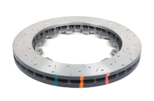 DBA 06-12 Chevrolet Corvette Z06 5000 Series Drilled and Slotted Front Replacement Rotor