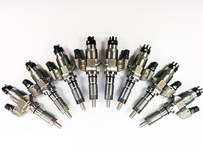 DDP 01-04 Chevrolet Duramax 6.6L LB7 Reman Injector Set - 50hp (25% Over)