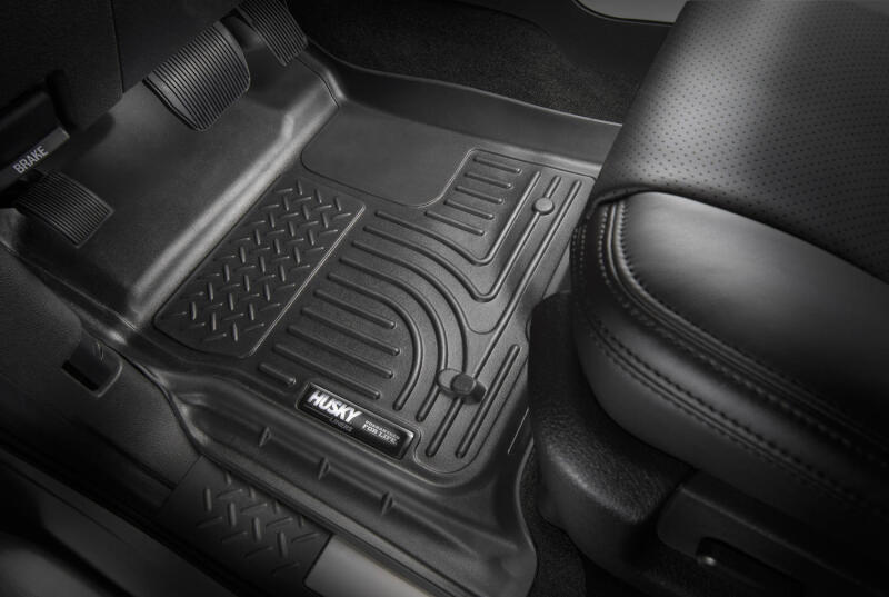 Husky Liners 24-25 Chevrolet Traverse/GMC Acadia Weatherbeater Front Floorliner (2pc) - Blk