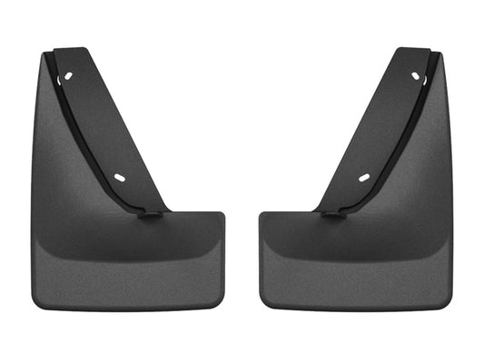 WeatherTech 25-26 Cadillac Escalade Rear Mudflaps - Black