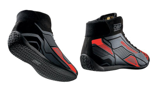OMP Omp Sport Shoes Fia 8856-2018 Black / White Sz 44