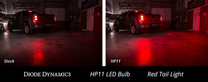 Diode Dynamics 1157 LED Bulb HP11 LED - Red Four