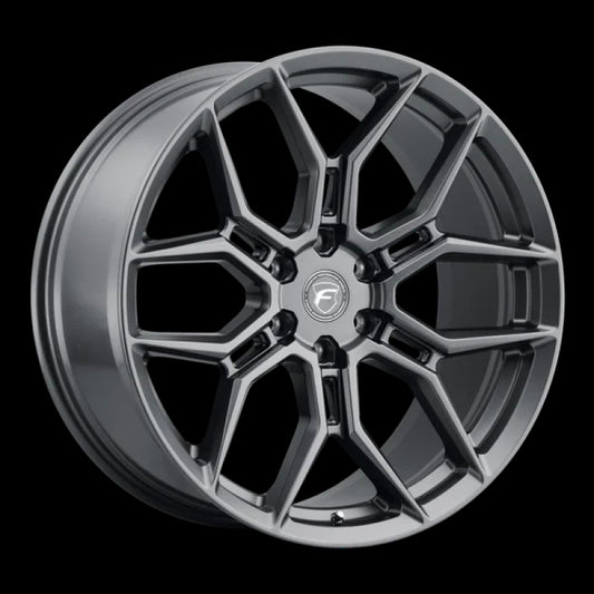 Forgestar X12 22x10 / 6x139.7 BP / ET30 / 6.68in BS Satin Anthracite Wheel