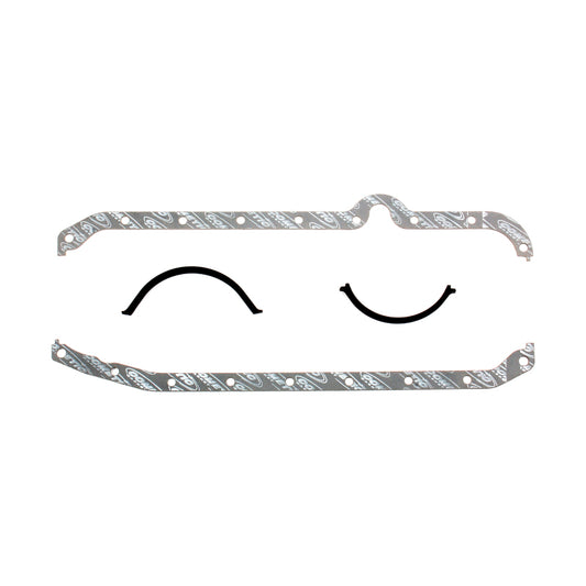 Cometic Chevrolet Gen-1 Small Block V8 .094i Fiber Oil Pan Gasket Kit Right Side Dipstick Thin Front