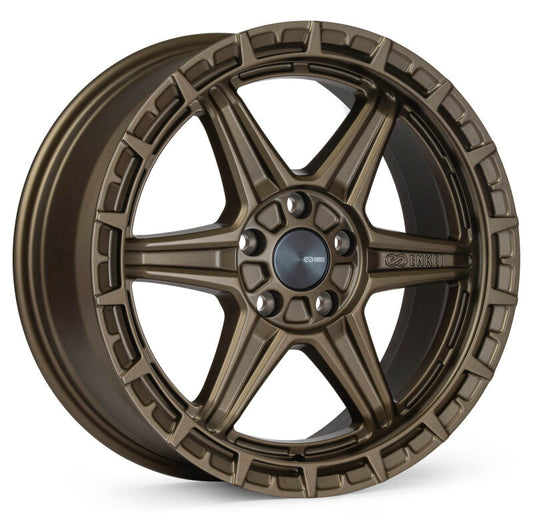 Enkei Trail-Finder OVL 18x8 / 5x114.3 BP / ET42 / 72.6mm Bore - Matte Bronze Wheel