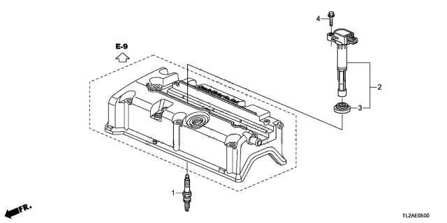 Acura - Plug Hole Ignition Coil