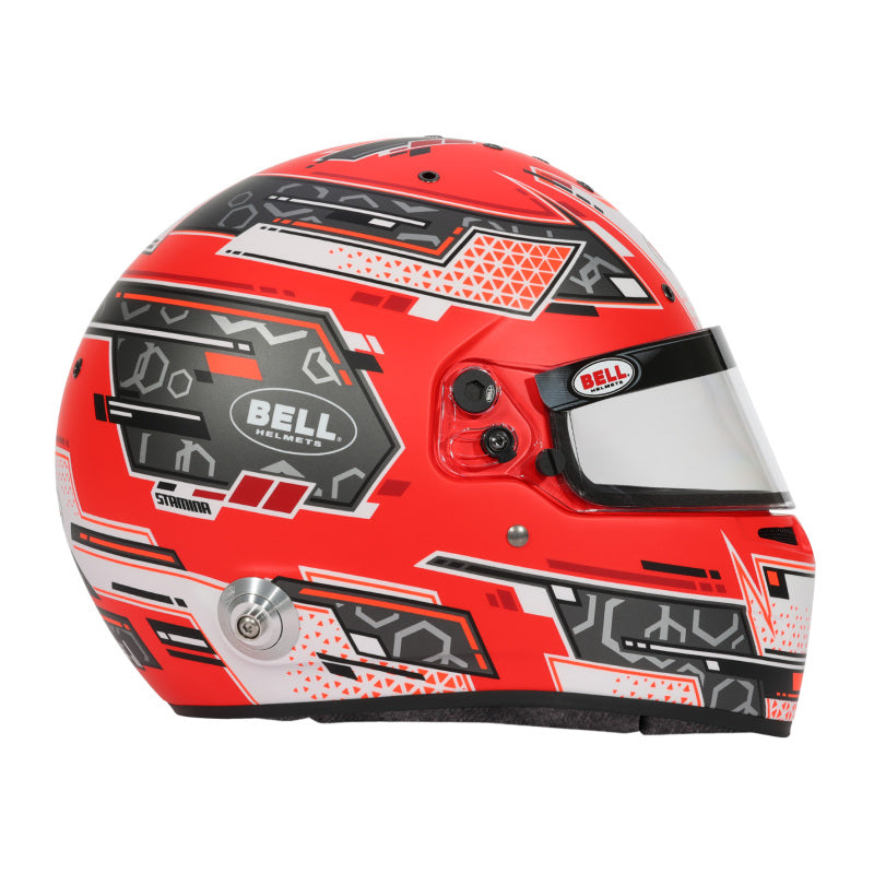 Bell Helmet Rs7 Stamina Anthracite/Aquamarine (Hans) 60(7 1/2) Fia8859-2024/Sa2025