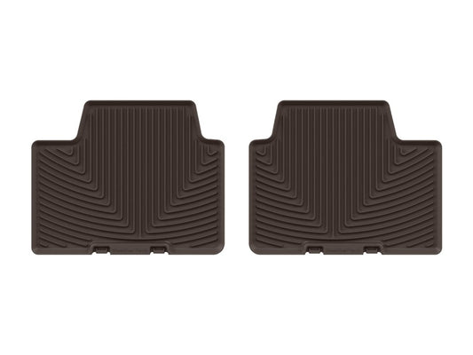 WeatherTech 19-26 BMW 3 Series 330i/21-26 BMW M3 Competition Rear All-Weather Floor Mats - Cocoa