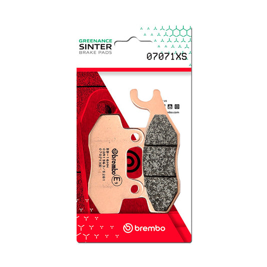 Brembo OE 08-14 Benelli Caffenero Right 250cc Sinter Brake Pad - Front