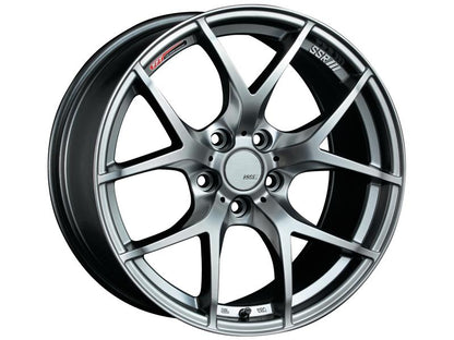 SSR GTV03 18x8.5 5x114.3 40mm Offset Flat Black Wheel 05-07 STI / 11+ tC