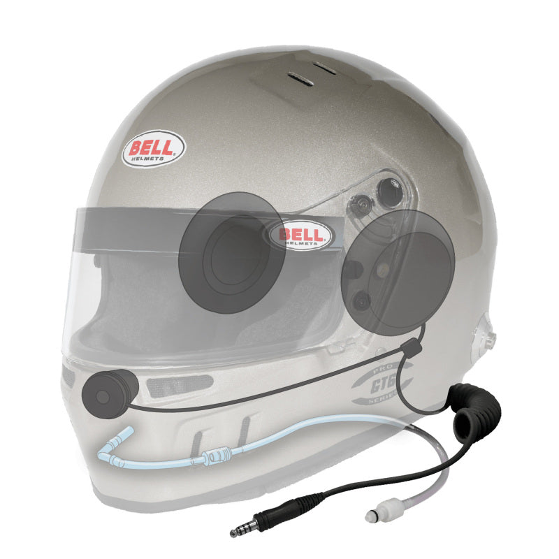 Bell Helmet Gt6 Rd-4C/Ec Titanium S. (Hans) 61(7 5/8) Fia8859-2024/Sa2025